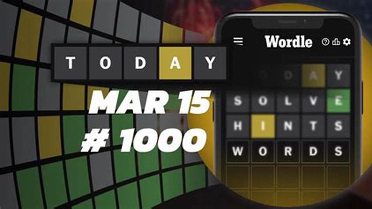What Is The Wordle For March 15 2024