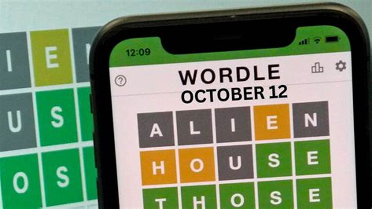 What Is The Wordle For October 12 2024