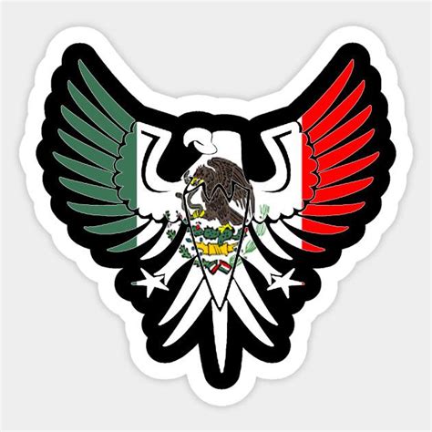 Mexican Eagle Flag Monogram Split SVG in 4 Variation Origin SVG Art