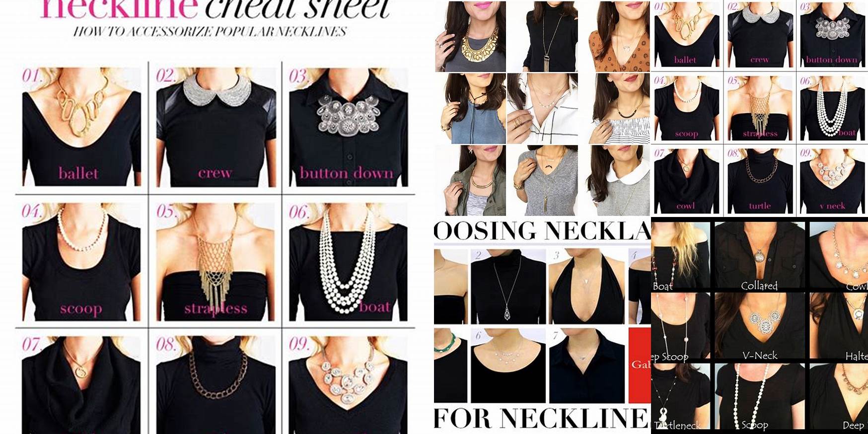 What Necklace To Wear With Round Neck Dress