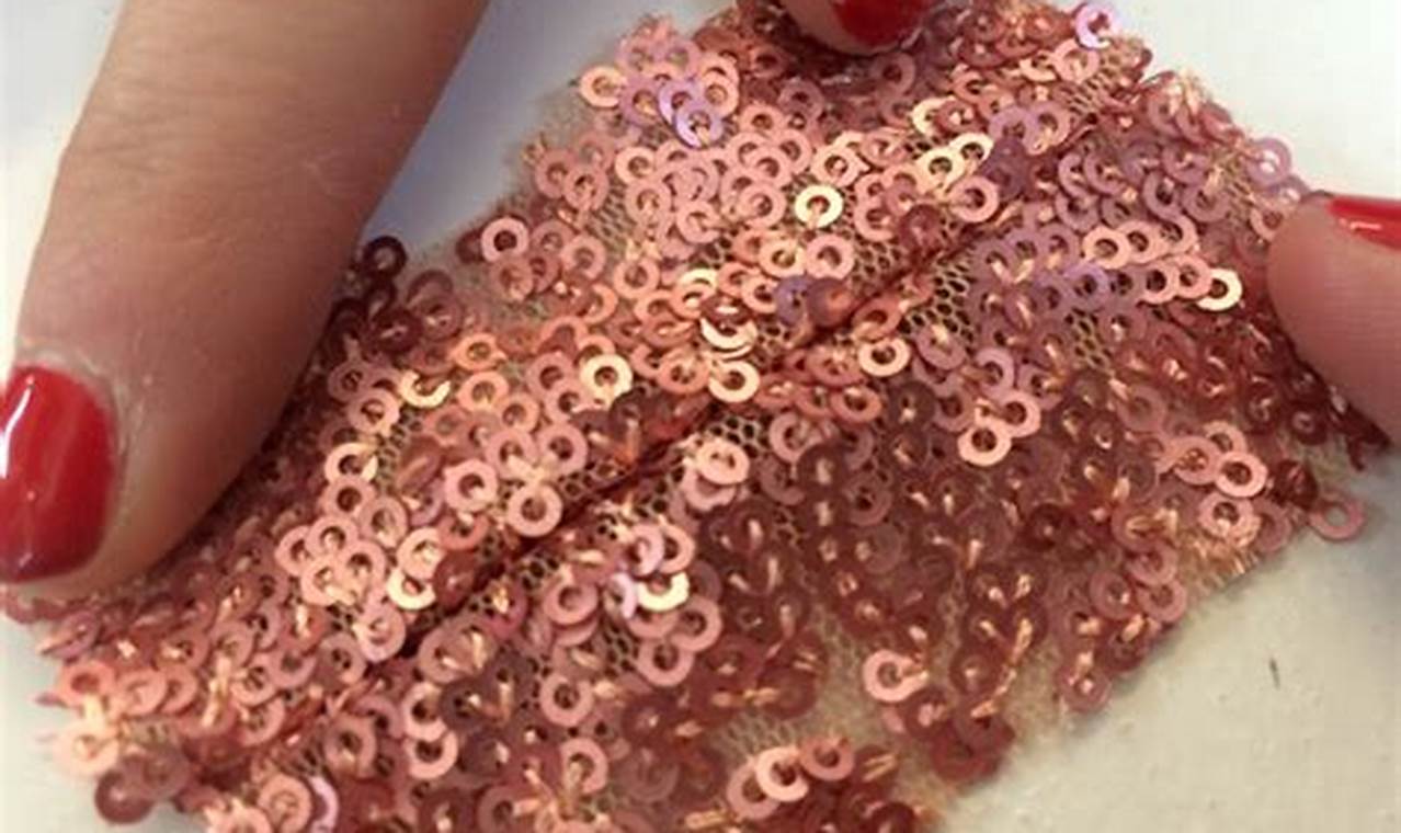 What Needle To Use For Sequin Fabric