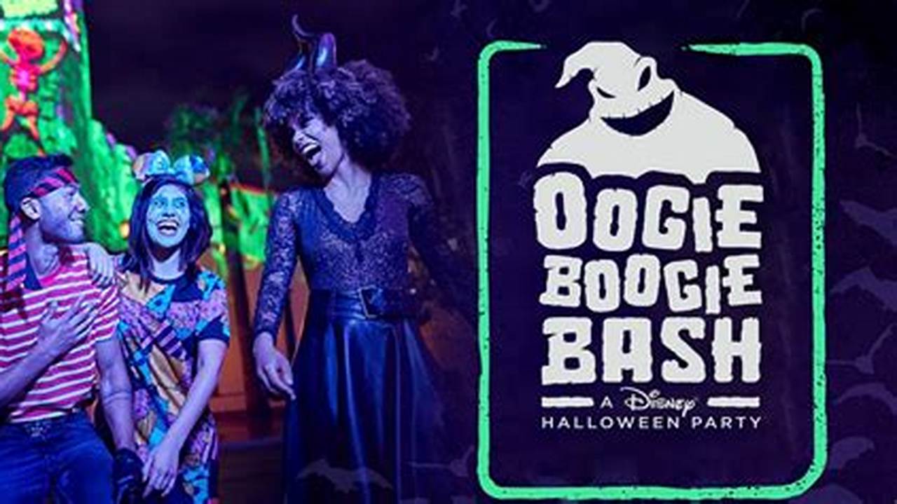What Nights Are Oogie Boogie Bash 2025