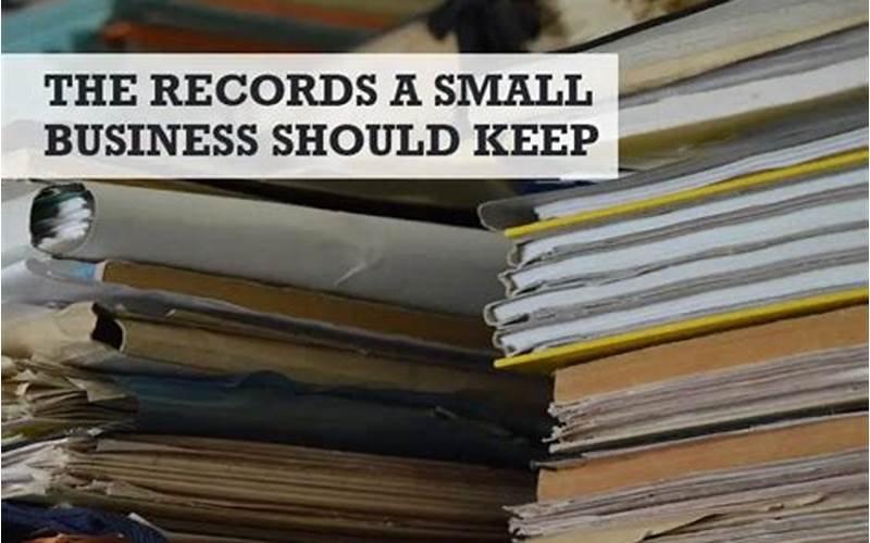 What Records Do You Need To Keep?