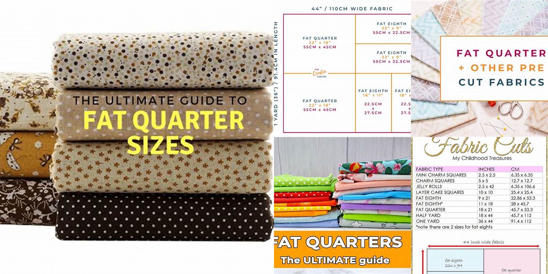 What Size Is A Fat Quarter Of Fabric