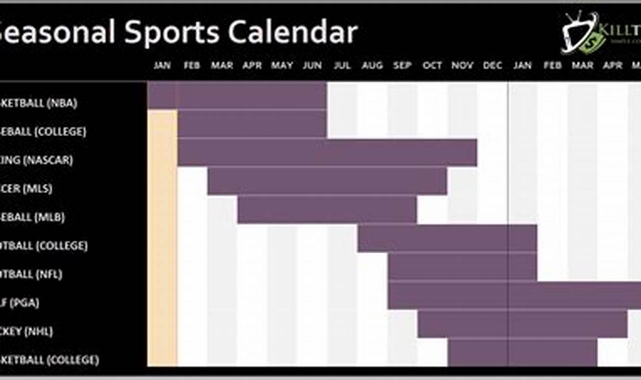What Sports Are In Season Right Now 2024