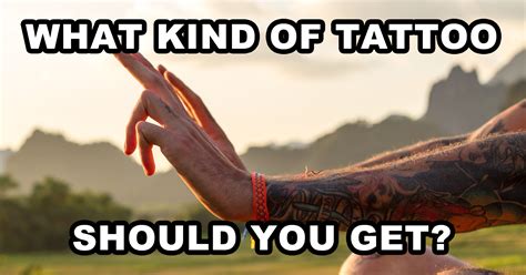 What Tattoo Should I Get? This Quiz Suggests 2021 Best Ideas