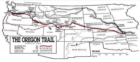 What Terrain Did Pioneers Encounter Along the Oregon Trail?