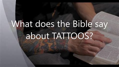 43 Bible Verses About Tattoos from Old and New Testament