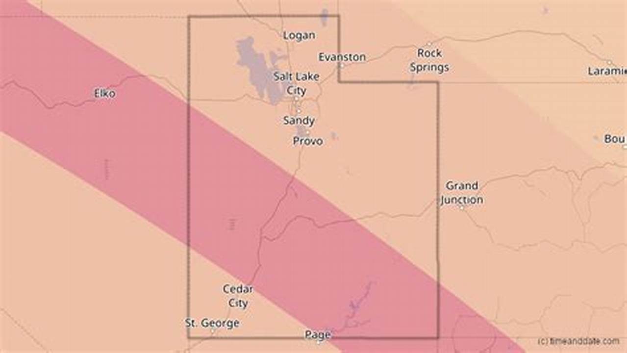 What Time Is The Eclipse In Utah
