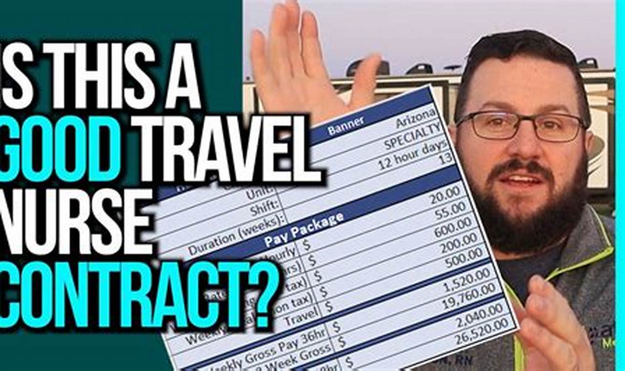 What To Look For In A Travel Nurse Contract