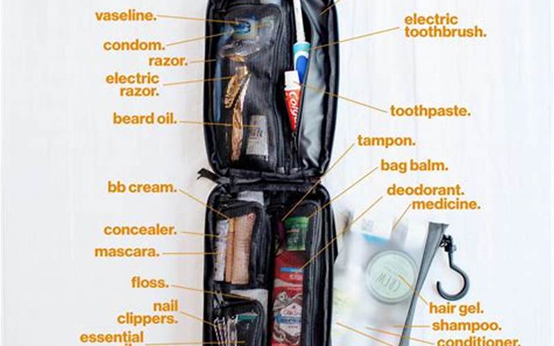 What To Pack In Gravel Travel Toiletry Bag