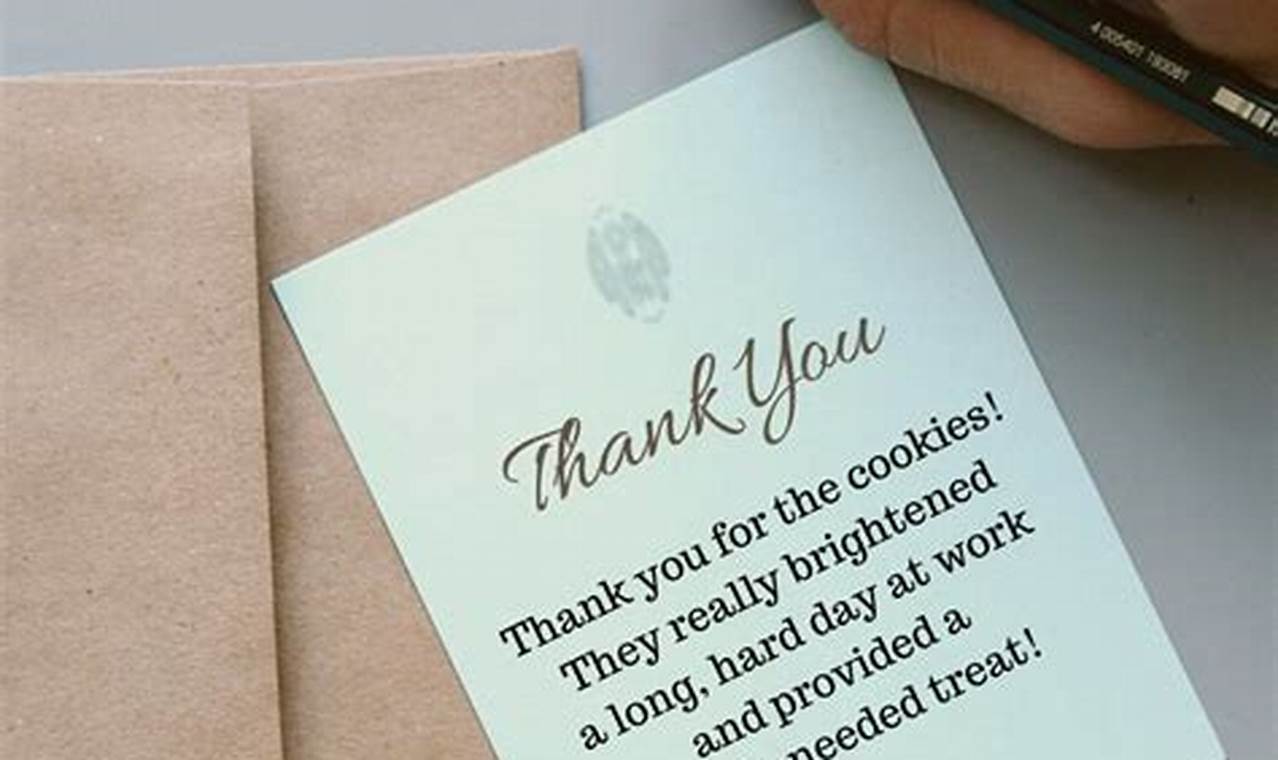 What To Say In A Thank You Card For A Gift