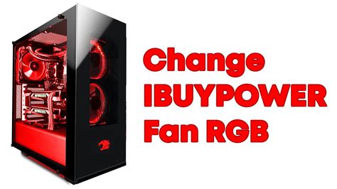 What You Need To Change Ibuypower Computer Color On Desktop