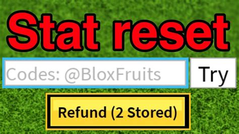What are fruit resets?