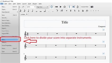 What file formats can I export my score in Musescore?