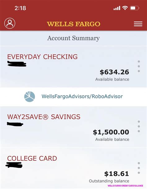 What happens if my Wells Fargo account is negative?