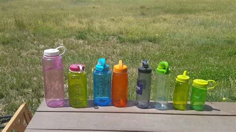 What is the Capacity of Different Sizes of Nalgene Bottles?