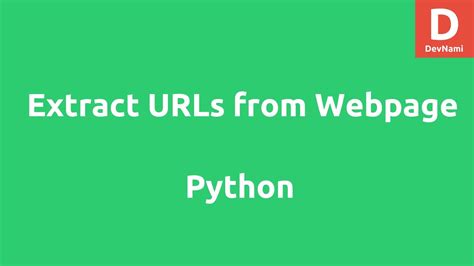 th?q=What'S The Cleanest Way To Extract Urls From A String Using Python? - 10 Python Tips for Extracting URLs from a String in the Cleanest Way Possible