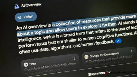 What AI Overviews were intended to be