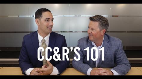 What Are Ccrs In Real Estate