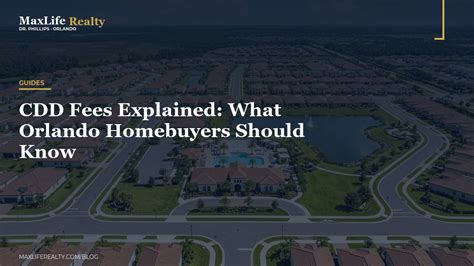 Florida Real Estate: Understanding the Significance of CDD Fees.