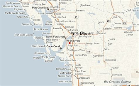 What Are The Cities Near Fort Myers Florida