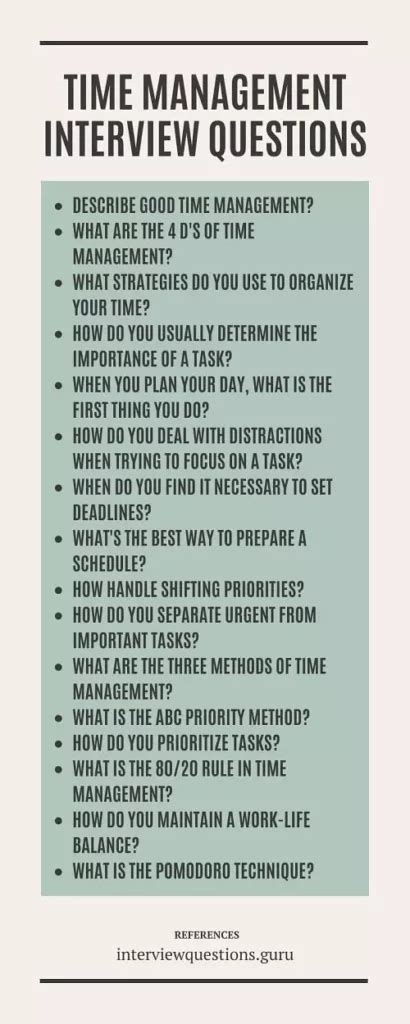What Are Time Management Behavioral Interview Questions