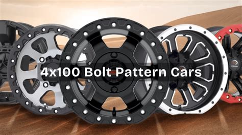 Bolt Pattern 4X100 – Patterns Gallery