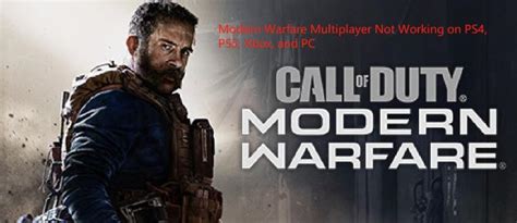 What Causes Modern Warfare Multiplayer Not Working