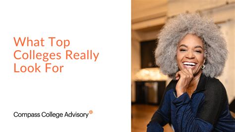 What Colleges Really Look For