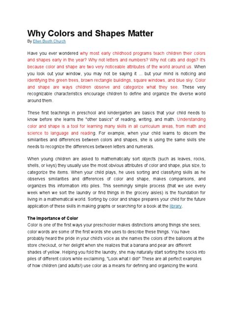 What Color Is Mathematics