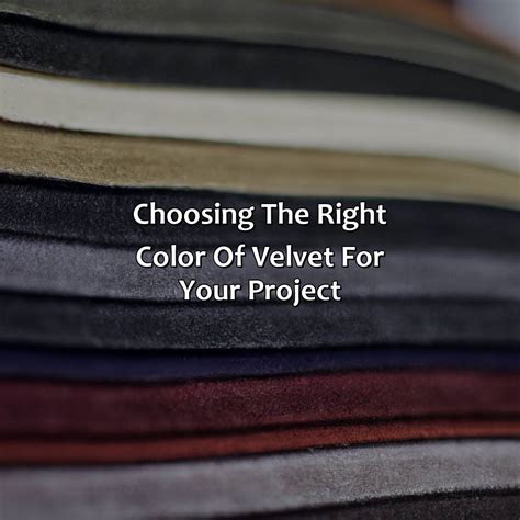 What Color Is Velvet