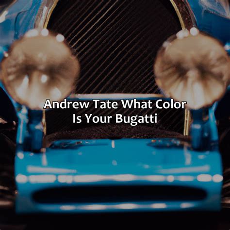 What Color Is Your Bugatti