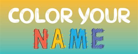 What Color Is Your Name
