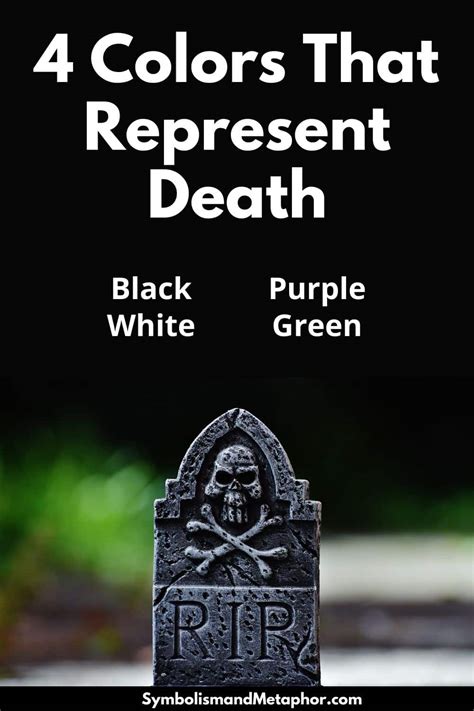 What Color Represents Death