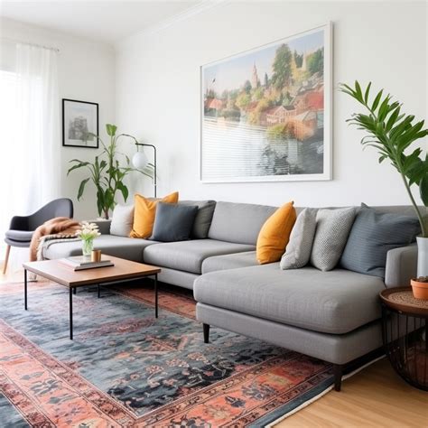 Transform Your Living Room into a Cozy Haven: Choosing the Perfect Colored Rug for Your Dreamy Grey Couch