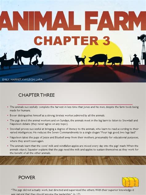 What Commandment Is Broken In Chapter 3 Of Animal Farm
