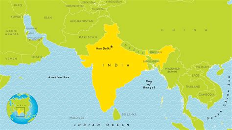 What Continent Is India In