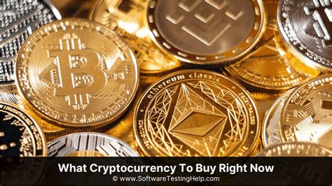 What Crypto To Buy Right Now