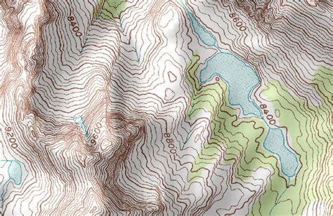 What Does A Topographical Map Show