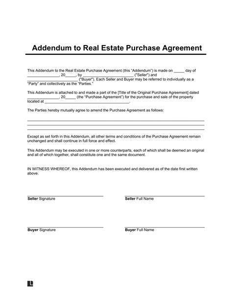 Understanding the Significance of Addendum in Real Estate Transactions