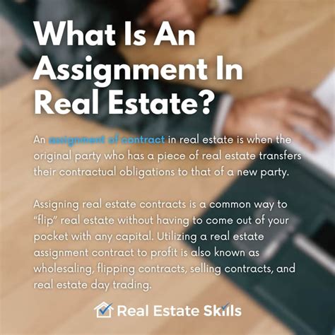 Understanding the Meaning of Assignment in Real Estate Transactions for Successful Deals