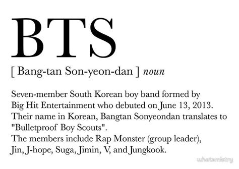 What Does Bts Stand For In Texting