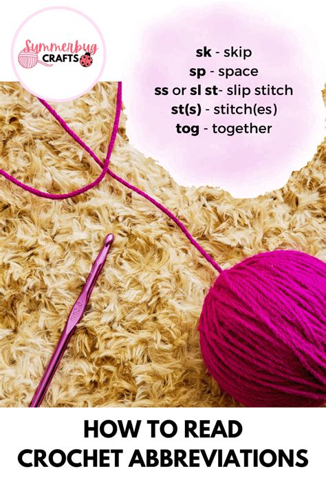 What Does Ch Mean In Crochet