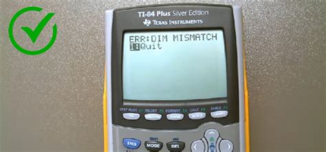 What Does Error Domain Mean On Ti 84