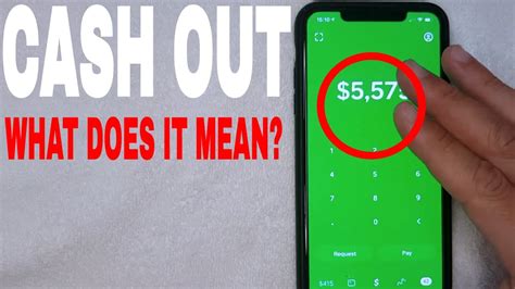 What Does It Mean To Cash Out