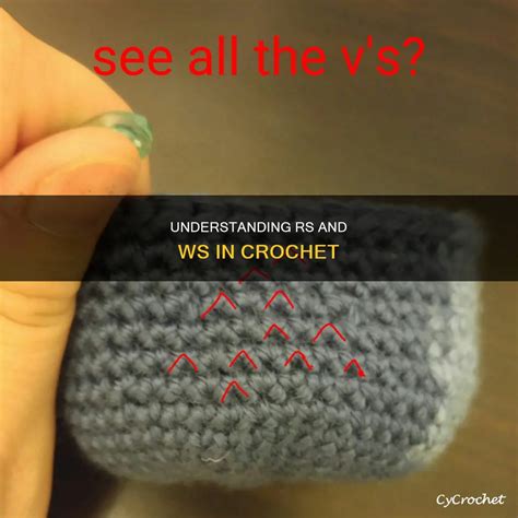 What Does Rs Mean In Crochet