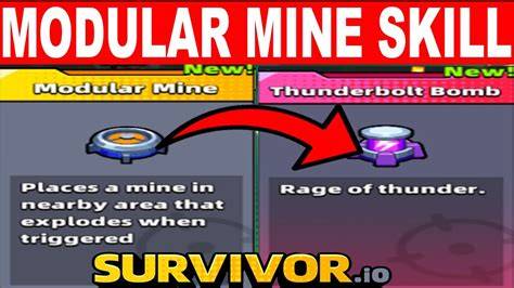 Modular Mine versus the evolved version