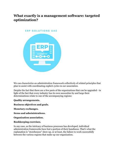 What Exactly is Administration Software