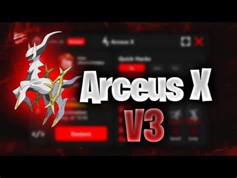 What Exactly is Arceus X V3 0